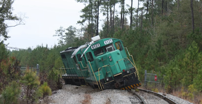 locomotive derailment 