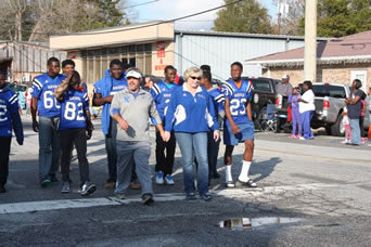 NHS football team