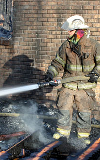 Notasulga Volunteer Fire Department Chief Mike Whitman 