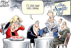 senator Landrieu cartoon